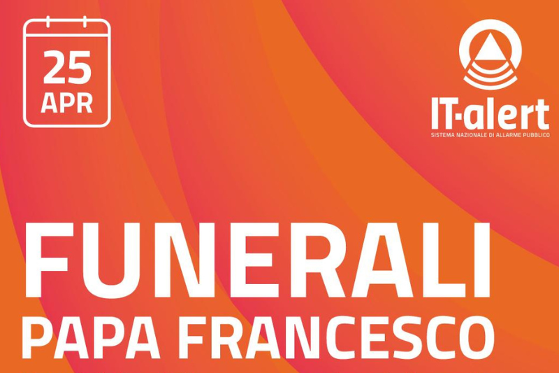 It-alert funerali Papa